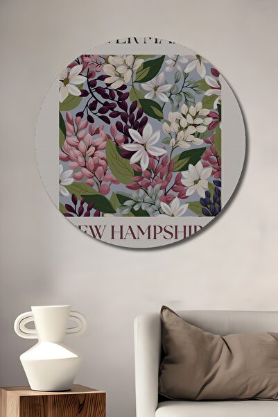 Teona Ahşap Piața de flori botanice Pictură decorativă din lemn MDF pentru pe...