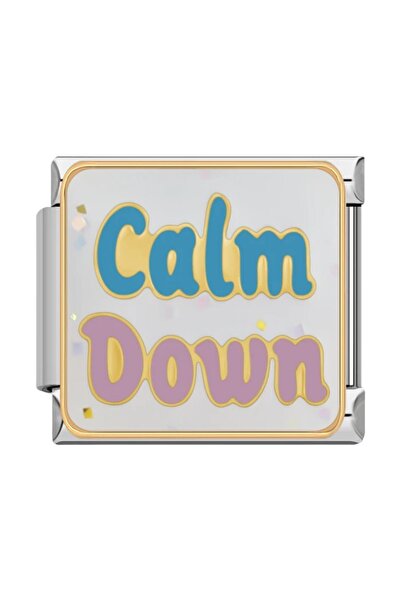 Dumledo Sakin Ol (Calm Down) Çelik İtalyan Charm