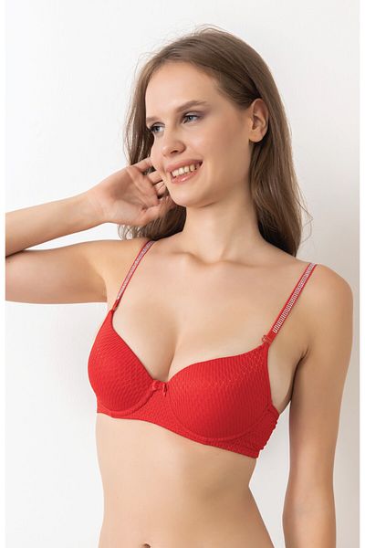 STORMED Supportless Women's Bra with Stone Shoulder Straps 315