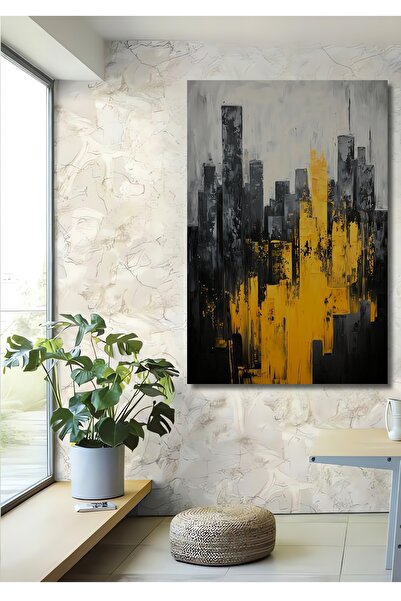 Teona Ahşap Nobilitatea Sarinului Oraș Modern Decorativ Pictură din lemn MDF Pictură dreptunghiulară