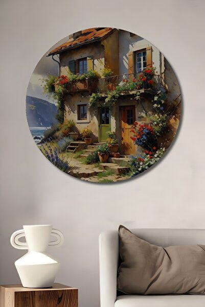 Teona Ahşap Ονειρικό Αγροτικό Σπίτι Ξύλινο MDF Διακοσμητική Ζωγραφική Τοίχων ...