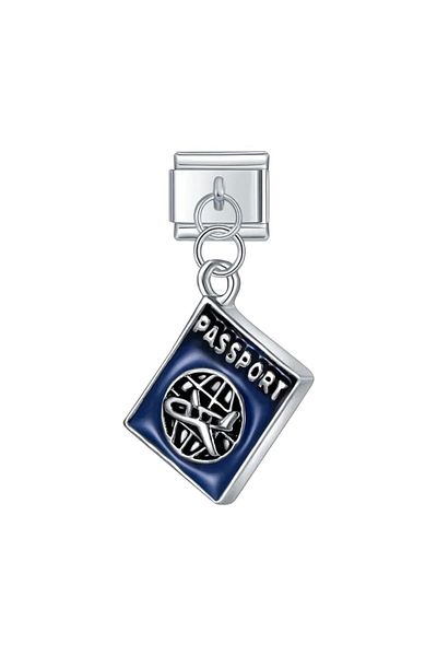 Dumledo Italian Charm Navy Blue Passport