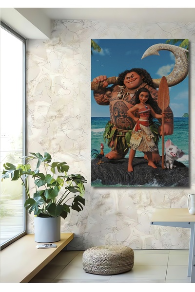 Teona Ahşap Moana Decorativ din lemn MDF Pictură murală pentru casă/lugar de ...