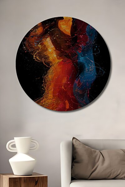 Teona Ahşap Pictură de perete decorativă din lemn MDF, cu tematică Tango roma...