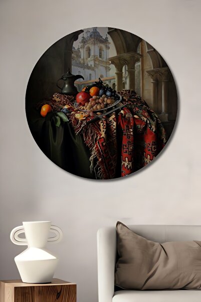 Teona Ahşap Pictură murală decorativă din lemn MDF, în stil baroc, cu tematic...