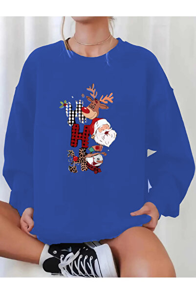 mia storia COPIE - Concept de Anul Nou de Anul Nou Ho Ho Ho cu imprimeu guler...