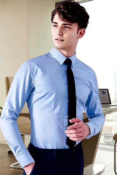 Uniquetrenders Slim Fit Tie-Up Μακρύ μπράτσο Εύκολο σιδέρωμα Αναπνεύσιμο Four Seasons Slim Fit Ανδρικό πουκάμισο