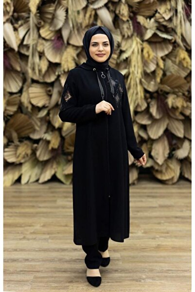 Genel Markalar 5134göğsü Ve Kolutaş Işlemeli Kapüşonlu Fermuarlı Kap Qys Kap ...