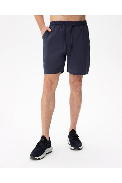Ayma Active Ανδρικό σορτς με κορδόνια με τσέπες Navy Blue