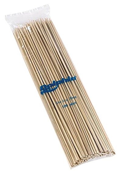 Dolphin Çöp Şiş 30 Cm 3,0 Mm 100 Adet