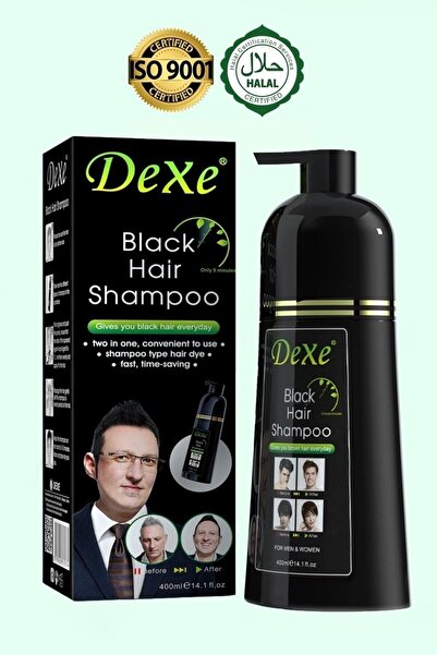 pasajdanal Black Hair Shampoo Beyaz Kapatıcı Şampuan Siyah Renk 400 Ml Büyük Boy