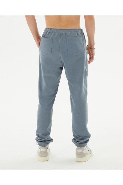Ayma Active Μπλε ανδρική φόρμα Jogger από οργανικό βαμβάκι με τσέπες με κορδόνια