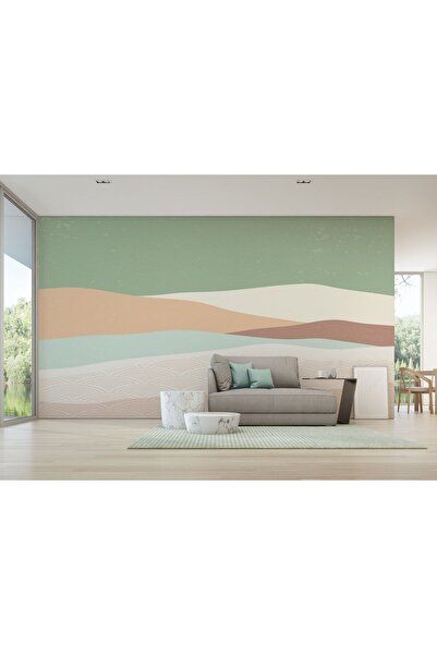 HG Minimalist Soyut Boho Modern Duvar Kağıdı-5541