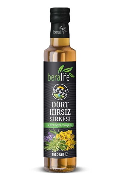 BERALİFE Dört Hırsız Sirkesi - 500ml Dört Hırsız Sirkesi