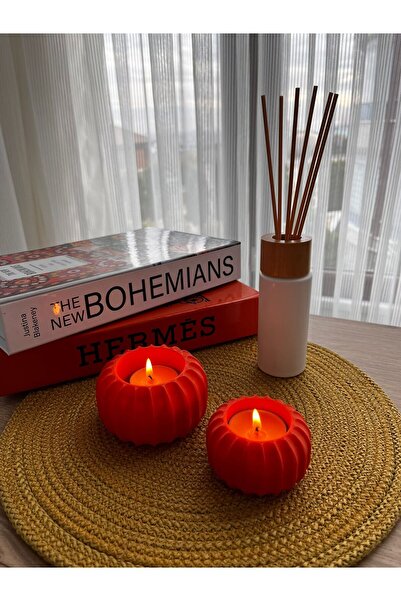 3D Atölyem 2'Lİ BALKABAĞI MUMLUK