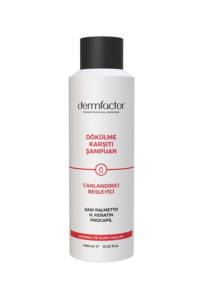 DERMFACTOR Anti-Hair Loss Revitalizing Shampoo for Dry and Normal Hair
