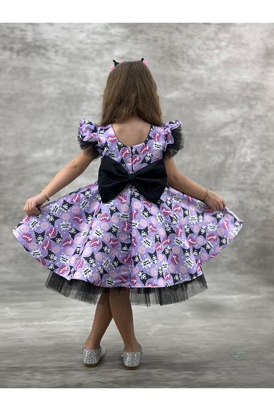 defada kuromi παιδικό φόρεμα γενεθλίων