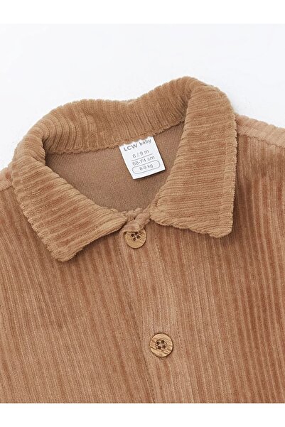 LC Waikiki Lcw Baby Beige Printed Baby Boy 3 Piece Set