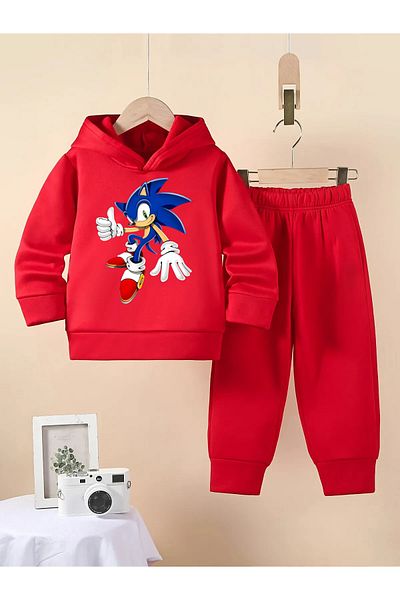 Little Wears Sweatshirt & Sweatpants Set