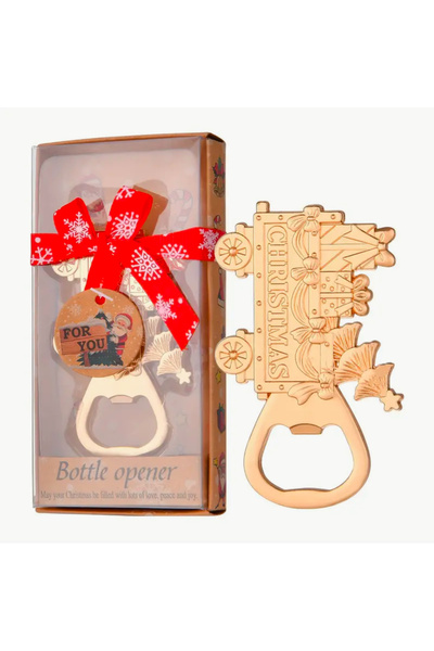 LWP Shop Ανοιχτήρι για μπουκάλια Χριστουγεννιάτικου αυτοκινήτου Pandan Design