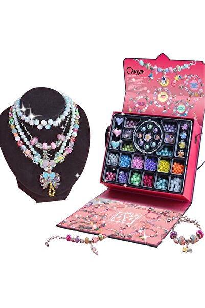 Bloomie's Bloomie DIY مجوهرات الخرز سوار قلادة خلخال حلقة سحر لعبة تصميم مجمو...