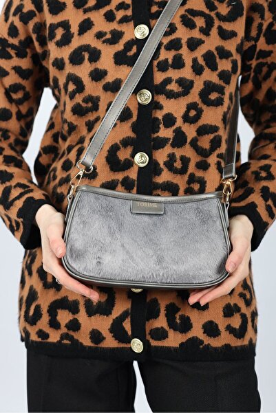 torime Women's Plush Bag - Crossbody, Zippered and Lined