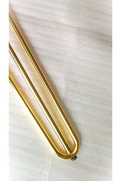 DEMONTEPARK 1 bucată - 48,5 cm picior de ac de păr din metal, placat cu aur, picior de masă