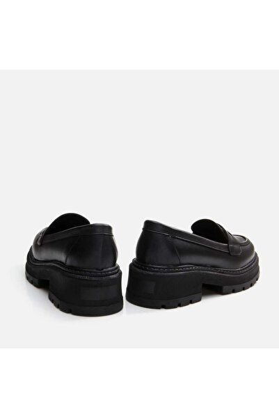 Yaya by Hotiç Siyah Kadın Loafer