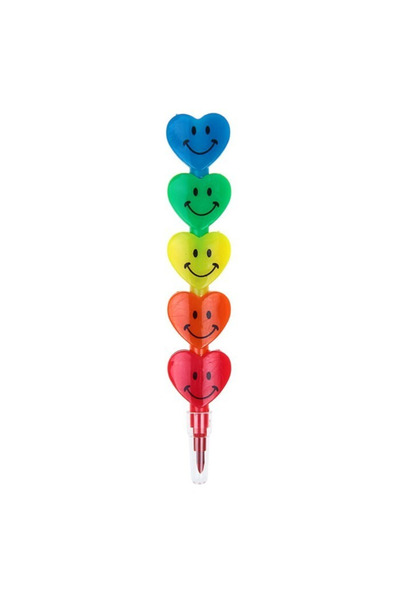 şahane parti Emoji Laying Egg Heart Pencil 4 Pack