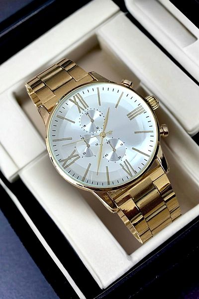 Güncel Vitrin Premium Infinity Gold Ipc Plated Men's Wrist Watch