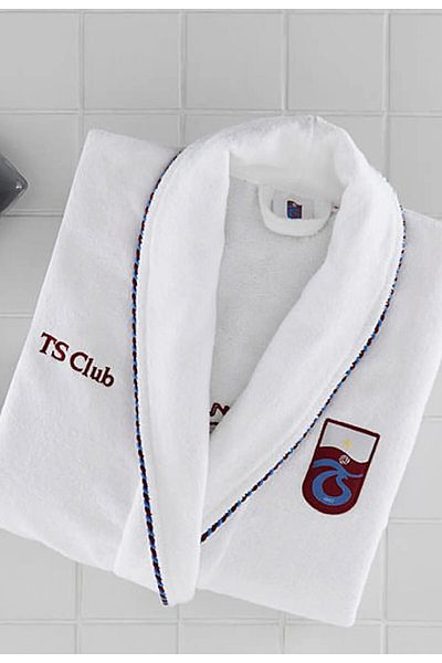Zorluteks Ts Club Logolu % 100 Pamuk Yetişkin Bornozu