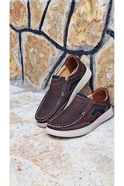 HON'S Nubuck Δερμάτινα Ανδρικά Παπούτσια Daily Casual