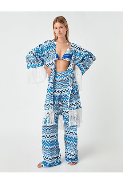 Koton Şahika Ercümen Tassel Kimono