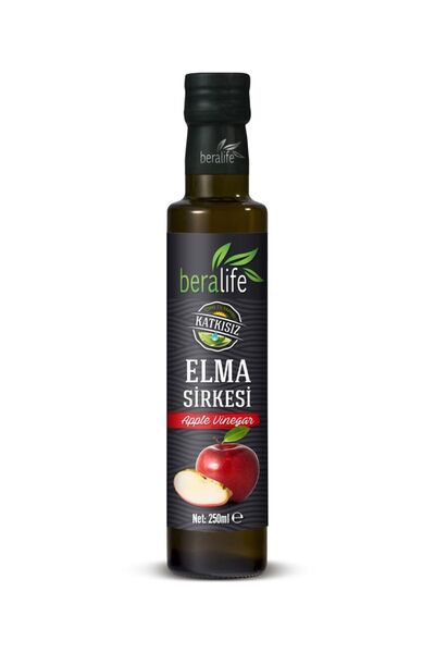 BERALİFE Elma Sirkesi - Doğal Fermente Elma Sirkesi 250 ml