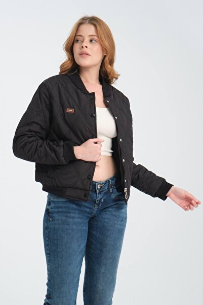 Reji معطف قصير بنمط الماس