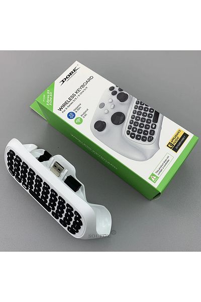 Choice لوحة مفاتيح تحكم صغيرة لاسلكية 2.4 جيجا هرتز مع مقبس صوت/سماعة رأس لجهاز Xbox Series X...