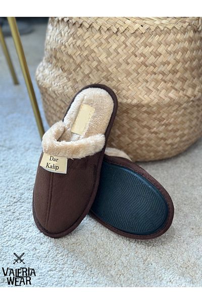 Vwear Unisex Soft and Warm Lined Garden Bundle and Fluffy House Slippers - Narrow Fit