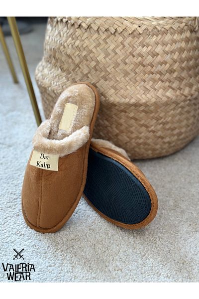 Vwear Unisex Soft and Warm Lined Garden Bundle and Fluffy House Slippers - Narrow Fit