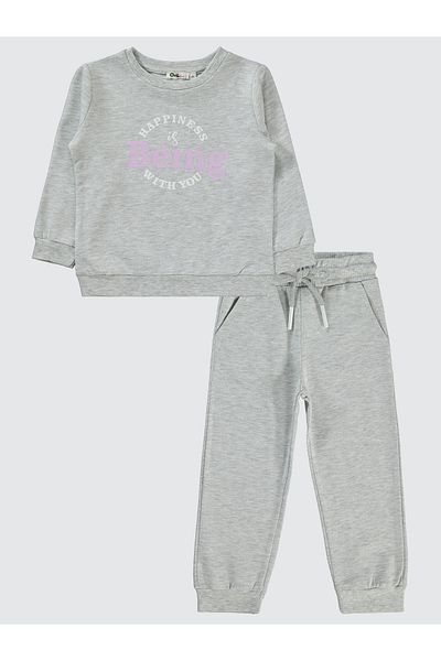 Civil Girls 2-5 Years Old Girl's Tracksuit Set - Karmelange