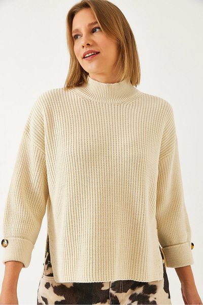 Bianco Lucci Thessaloniki Knit Women's Sweater - 20247579