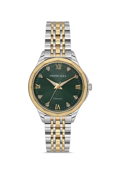 Frank Alex Metal Women's Wristwatch Fx 07305M.04-F541