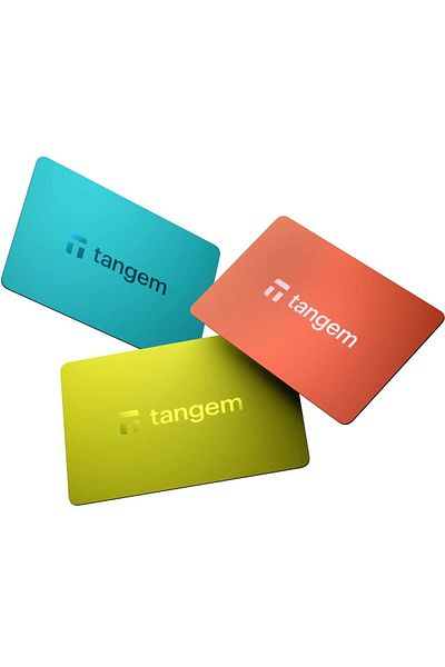 tangem Crypto Hardware Wallet 2.0 [PACK OF 3] - Vivid