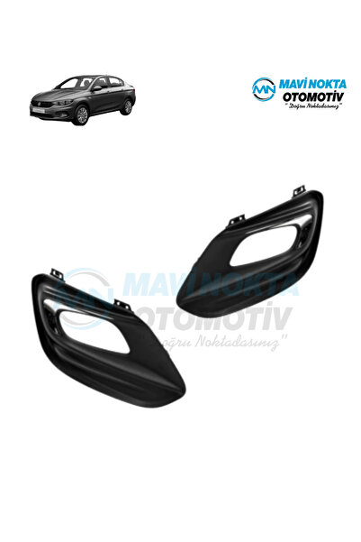 MVN PARTS Egea Sis Farı Çerçevesi Nikelajlı Sağ-Sol Takım