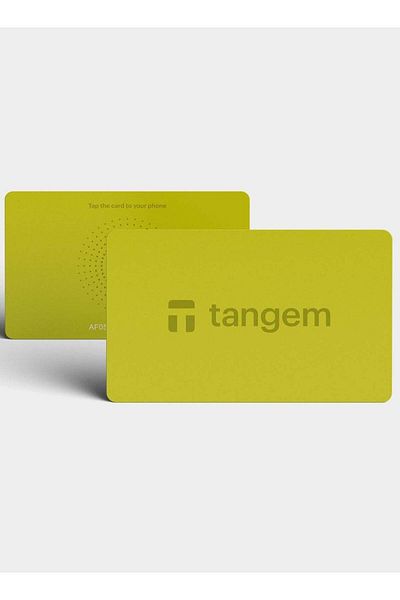 tangem Crypto Hardware Wallet 2.0 [PACK OF 3] - Vivid