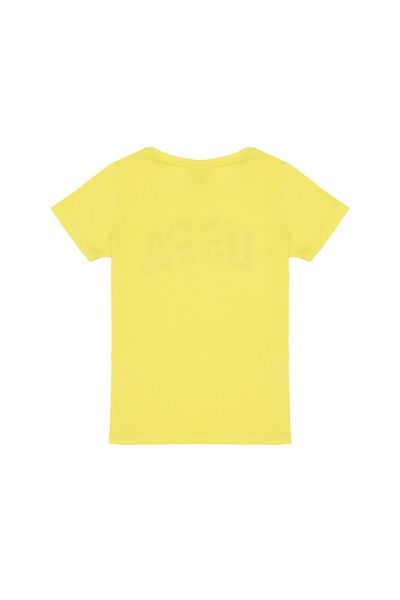 U.S. Polo Assn. U.S. Polo.Assn. Girl's Crew Neck Basic T-Shirt