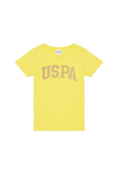 U.S. Polo Assn. U.S. Polo.Assn. Girl's Crew Neck Basic T-Shirt