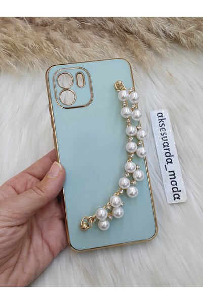 Aksesuarda Moda حافظة XIAOMI REDMI A1 المتوافقة مع القطع بالليزر مع اللؤلؤ