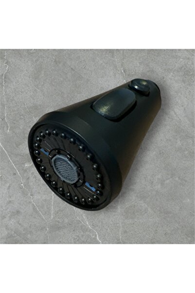 İSAOĞLU YAPI Siyah Spiralli Musluk Başlığı Yedek Parça Spiralli Batarya Uyuml...