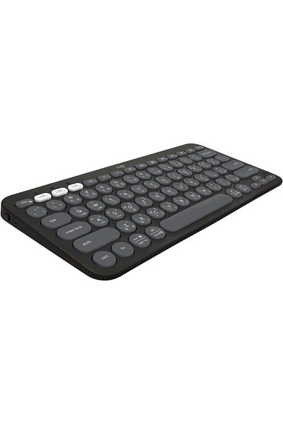 logitech Pebble Keys 2 K380S, Multi-Device Bluetooth Wireless Keyboard Graphite