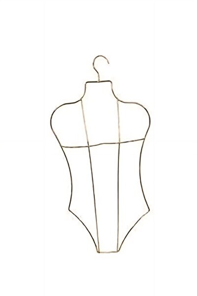 OZC 1 Adet Metal Göğüslü Gold Mayo Askısı